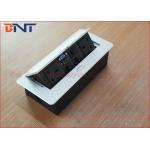 Hydraulic Oval Pop Up Desk Pop Up Sockets With UK Standard Power Outlet for sale