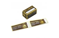 China Embossing Glossy Waterproof 10ml vial Vial Labels supplier