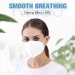 Breathable Foldable FFP2 Mask 4 Layer Protection Disposable Protective Mask for sale