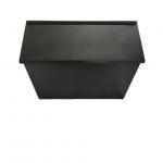 Secure Key Lock Wall Mount Metal Mailboxes with Powder Coating Coated Protection for sale