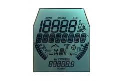 China 4.5 V Positive HTN Powerboat Instrument Display Can Customizable LCD supplier