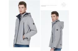 China Orange Contrast Man Sping Autumn Coat Autumn Jacket Coat With Cotton Fabric supplier