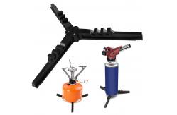 China Quility Folding Canister Holder for Camping Stoves 45g Fuel Stabilizer Base Bracket supplier