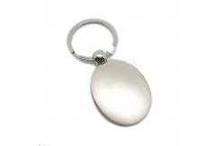 China Customized Logo Metal Keychain Holder with TT Payment Term in supplier