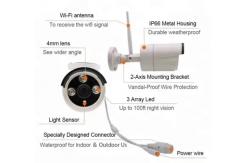 China 64Kbps 12VDC WiFi Wireless Camera System CCTV Kit Wireless Waterproof supplier