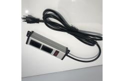 China 2 Way Brazil Multi Socket Extension Cord With Switch supplier