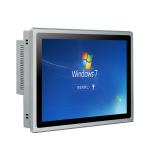 Widescreen 17.3 Flat Bezel Panel Mount LCD Monitor Industrial Panel IP65 Ultra Slim for sale