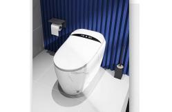 China 3L 6L Floor Mounted Smart Toilet Remote Control Siphonic Flushing supplier