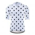 Hot Sell Polkadot Cycling Jersey Men Cycling Jersey With Slim Fit for sale