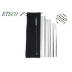Food Grade Stainless Steel Drinking Straw 18-8 Stainless Steel For Cocktail Drinking for sale