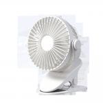 Circulating Clip Rechargeable Desk Fan Rotating ABS Portable Table Fan for sale