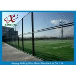 Durable Sports Ground Fencing , Link Chain Fence For Tennis Ground for sale