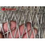 Ferruled Type Flexible 1 X 19 Stainless Steel Wire Rope Mesh Bird Aviary For Zoo for sale