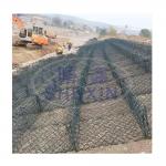 China Weave Gabion Retaining Walls 4*1*1m Woven Gabion Basket Stone Cage Garden Fence Price factory