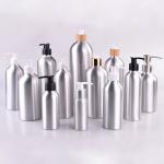 Silver Blue Aluminum Cosmetic Bottles Trigger Spray 0.6mm Thick ISO9001 for sale