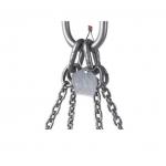 Four Leg Lifting Chain Sling with Master Link Assembly , 10mm Grade 80 Chain for sale
