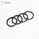 Heavy Duty Metal Key Rings , Flat Round Split Key Chains Rings