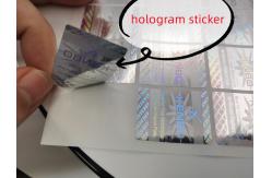 China customized label stickers are perfect for hologram stickers  changable QR code label supplier