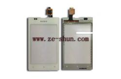 China White Sensitive Replacement Touch Screens For Sony C1505 / C1605 Touchscreen supplier