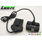 Waterproof  IP68 25000lux 13.6Ah 4.07W LED Miners Cap Lamp