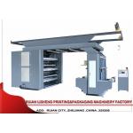 Synchronous Belt Drive System Flexo Printing Machine , 6 Color for sale