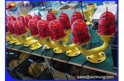 China Double Led Aviation Obstruction Light for High Structures and Towers supplier