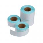 Water Proof BPA Free Packaging Glassine Paper Thermal Label Paper Roll Direct Self Adhesive for sale