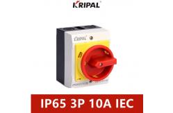 China 3P 10A 230-440V IP65 Electrical Load Isolating Switch UKP IEC Standard supplier