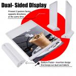 Double-Sided LED Advertising Light Boxs A4 Rechargeable For Restaurant Menu for sale
