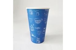 China 600ml Single Wall Paper Hot Cups Custom Printing 20oz Paper Cup TUV supplier