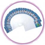 Transparent Packaging Plastic Bags With Header Card For Electronic Outlet for sale