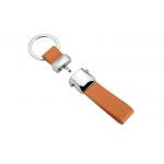 Removable Colorful Mini Key Holder 9mm Personalised Leather Keyring for sale
