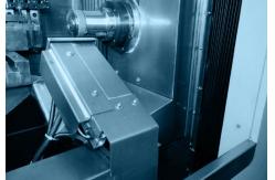 China High Rigidity Automated Dual Spindle Lathe Easy To Operate 2 Channels Hydraulic System supplier