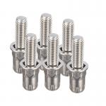 OEM 18 8 Stainless Steel Hex Head Screw Plain Finish Coarse Thread for sale