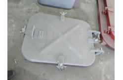 China Sea going Ships Small Steel Marine Hatch Cover Thickness 4 6 8 mm supplier