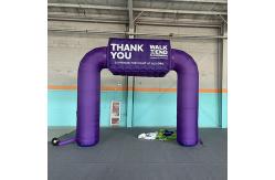 China CE approved blower customize logo size inflatable square finish line arch supplier