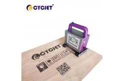 China Portable Handjet Inkjet Printer Handheld CYCJET Batch Number Printer Wooden Case supplier