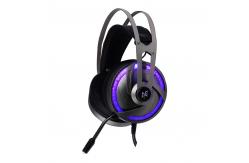 China Nintendo Adjustable Computer Wired Computer Headset With Noise Cancelling Mic supplier