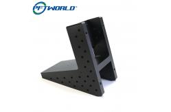 China Medical Brackets Black Sandblasting Anodizing Aluminum Parts CNC Milling Machining supplier