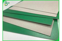 China White / Black Lined Cardboard 1mm 2mm Grey Backing Board Sheet 70 * 100cm supplier