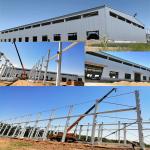 Q235 Steel Structure Building Anti Rust Paint Prefabricated Metal Frame for sale