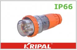 China 10A 16A 20A 32A 40A 50A IP66 Plug 500V UV Resistant Weatherproof Plug supplier