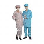 Clean Room Clothing Three Dimensional Tailoring Design Soft And Skin Anti-static Clean Room Smock for sale