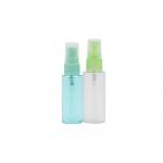 Plastic Fine Mist Sprayer Bottle 60ml Cylinder Matte Transparent for sale