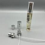 Premium Silver Perfume Pump Sprayer Chic Dispenser For Scents