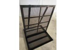 China Folding 1x1M Welded Crowd Control Fence Barrier For Music Festival supplier