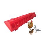 Poultry Farming Equipment 30x10cm Plastic Chicken Feeder for sale