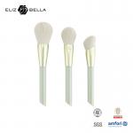 3pcs Customization Makeup Brush For Powder ,Blush,Contour Brush,Plastic Handle And Aluminium Ferrule for sale
