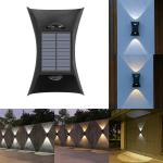 5V / 70ma Solar LED Wall Lights Lamp Outdoor Exterior Fixture For Indoor for sale