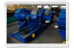 China High Rigidity Heavy Duty Rotator , Welding Rack With Steel Wheel supplier
